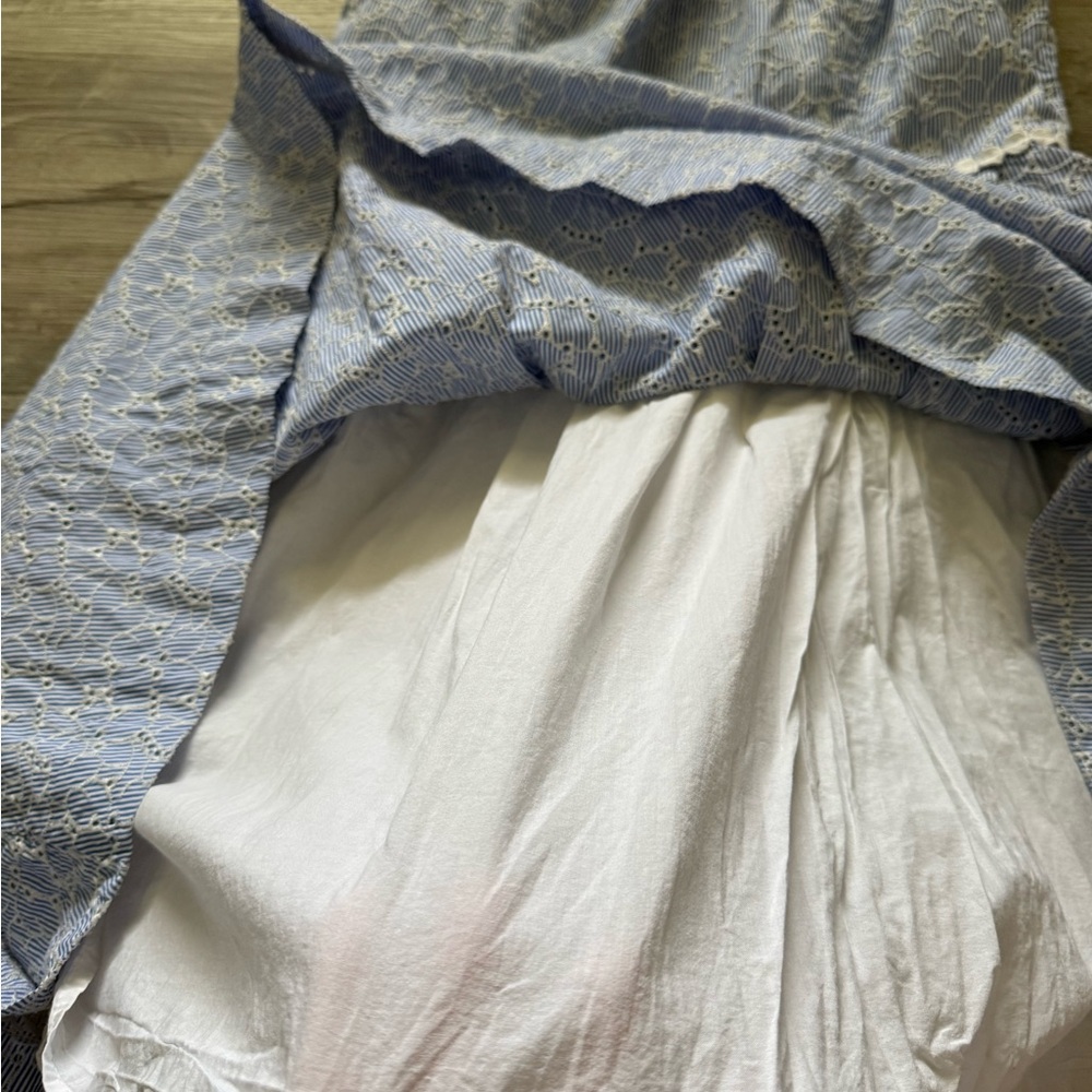 Lilly Pulitzer Light Blue Eyelet Halter Mini Dress - Picture 8 of 15